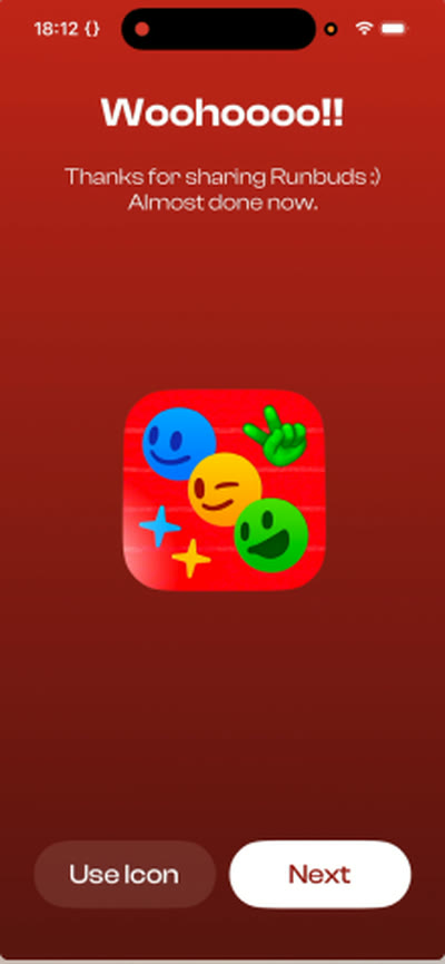 RunBuds — Screen 6